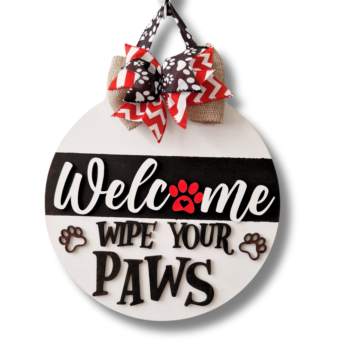 Welcome Sign, WipeYourPaws
