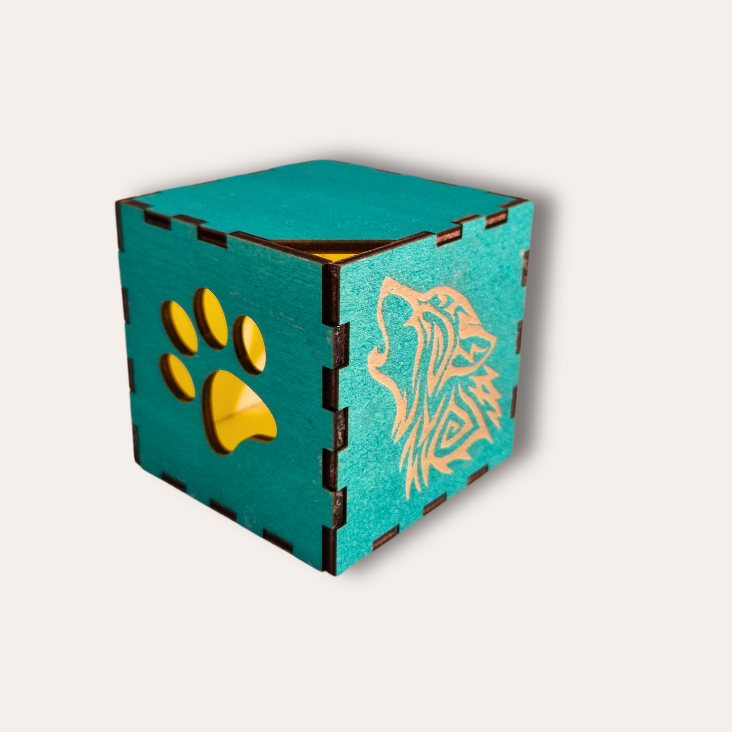 Wooden Light Box-Green