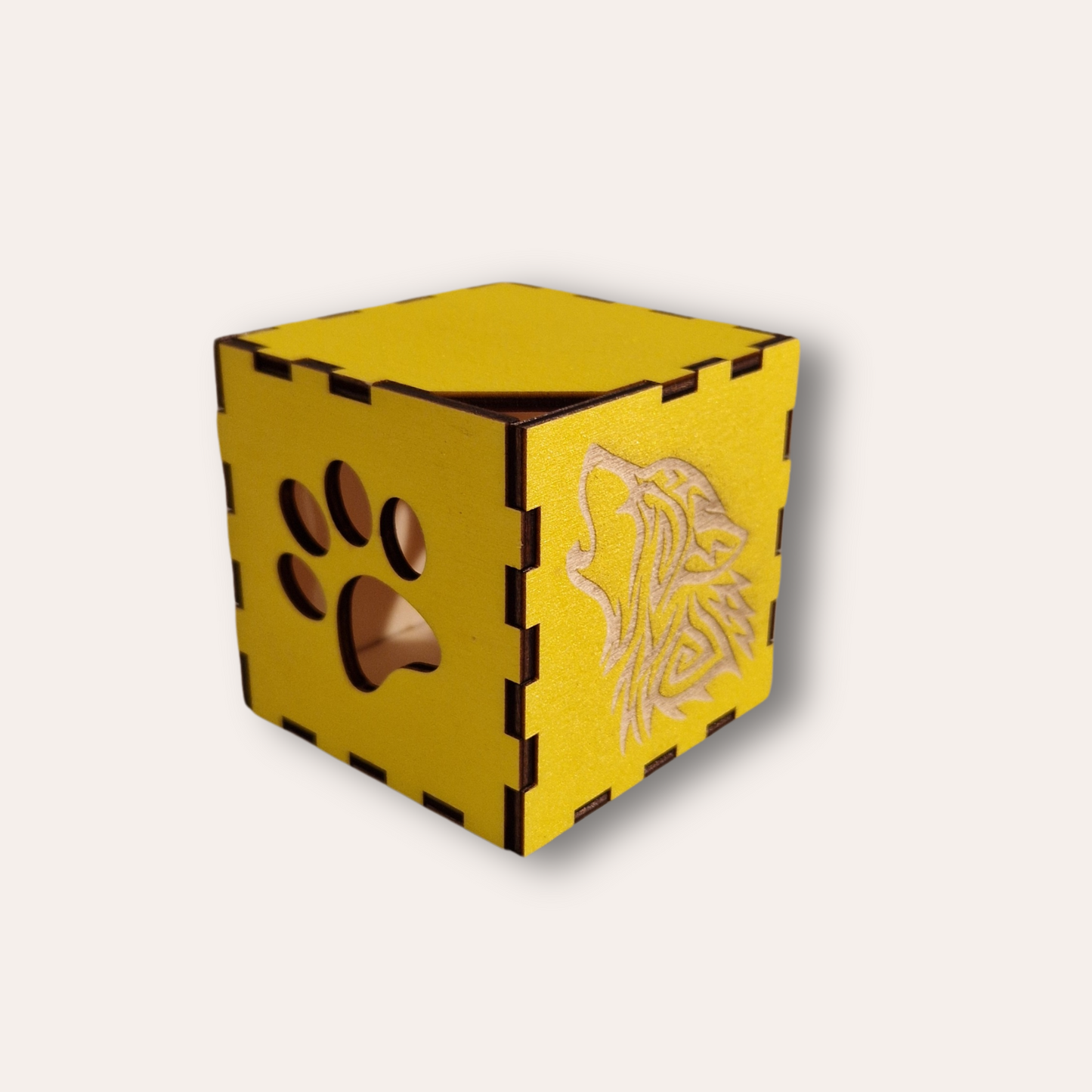 Wooden Loght Box - Sun